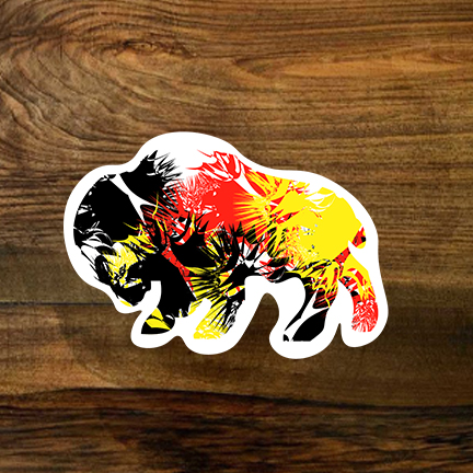 4 Directions Stickers
