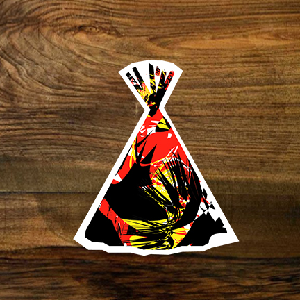 4 Directions Stickers