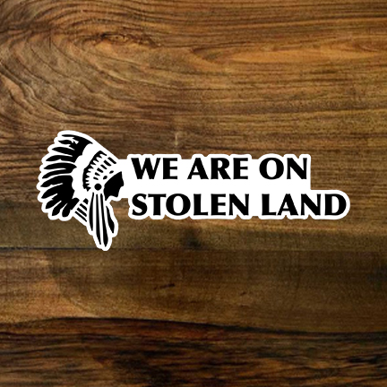 Native American Statements & Sayings Stickers
