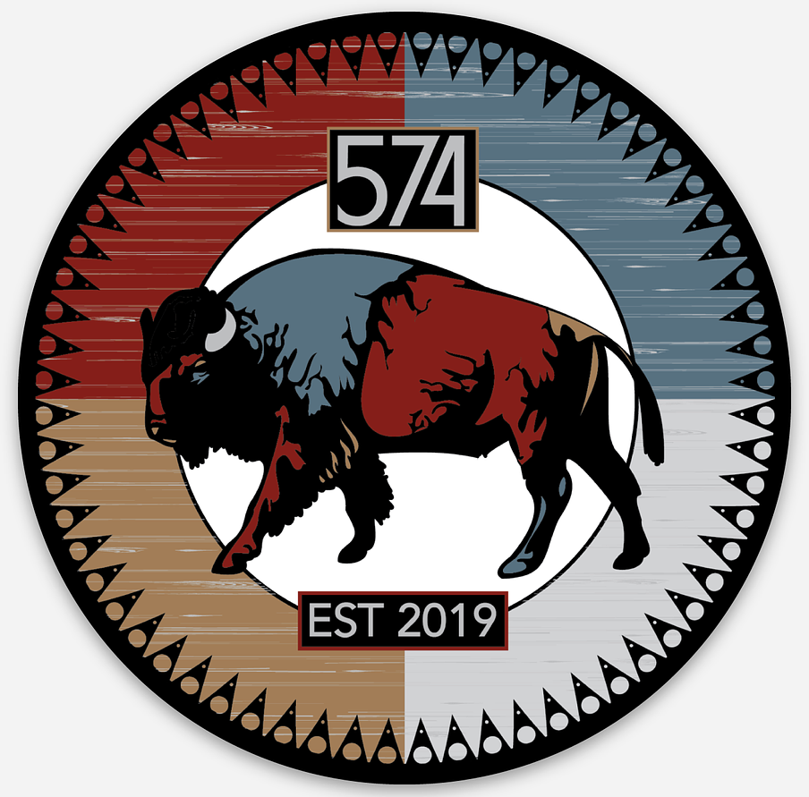 SHOP 574 STICKER