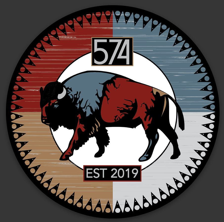 SHOP 574 STICKER