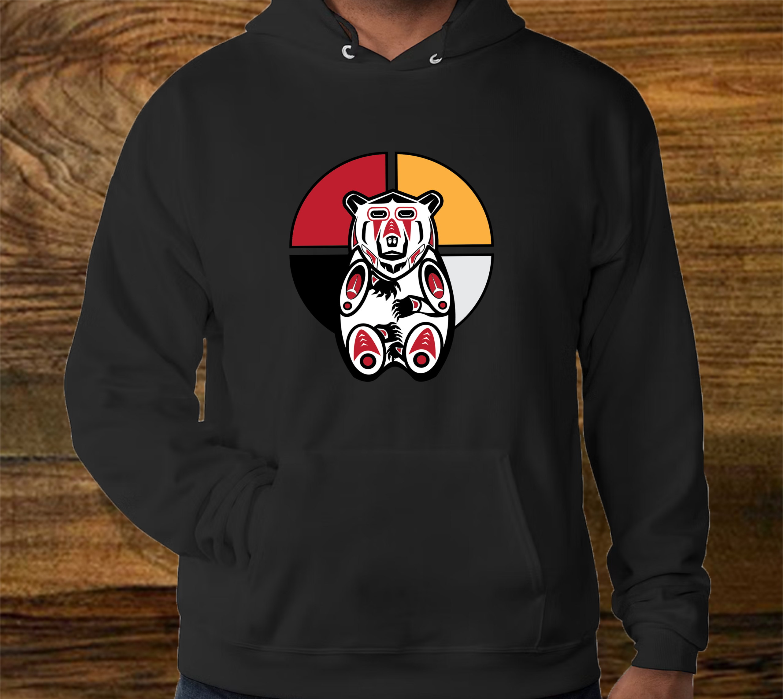 Medicine Wheel Hooded Sweatshirts