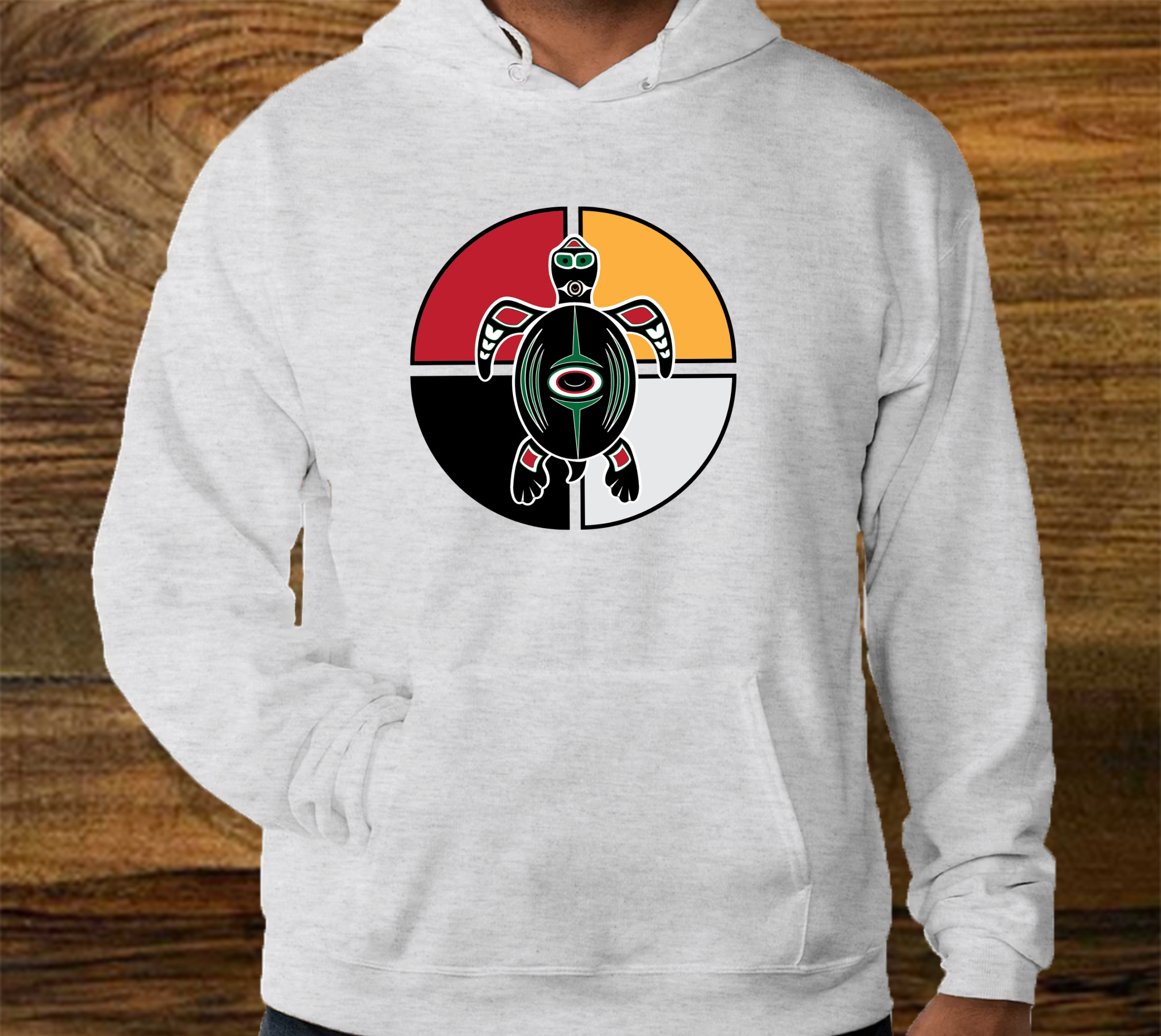 Medicine Wheel Hooded Sweatshirts