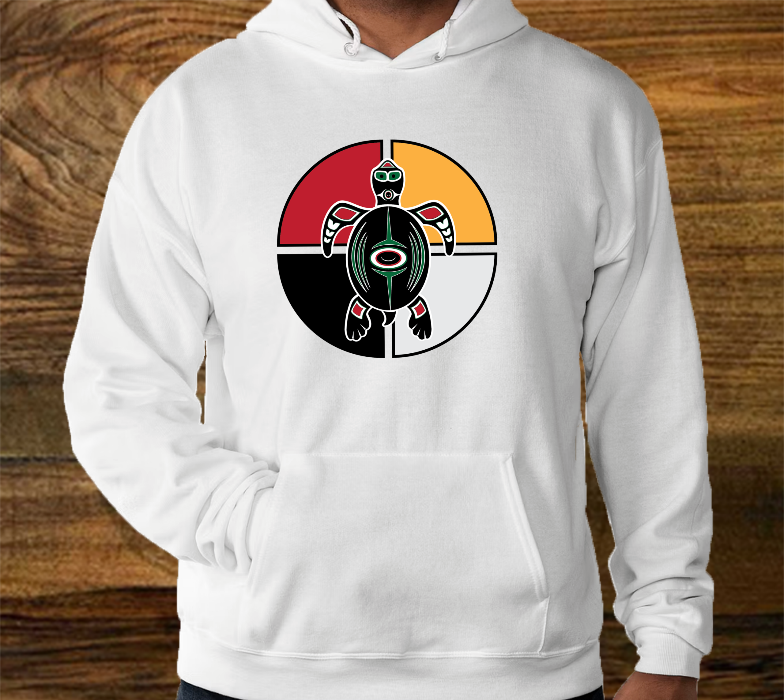 Medicine Wheel Hooded Sweatshirts
