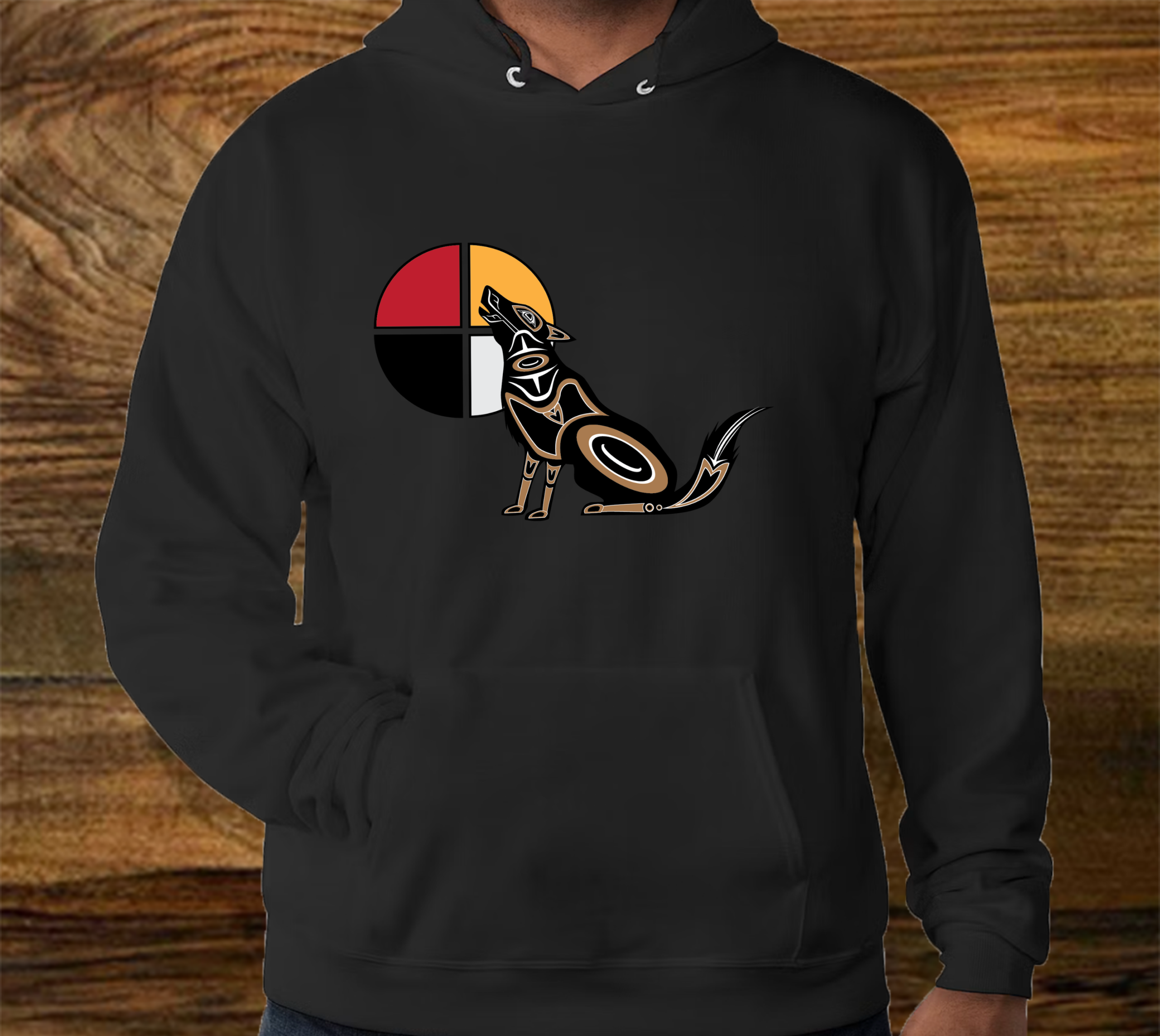 Medicine Wheel Hooded Sweatshirts