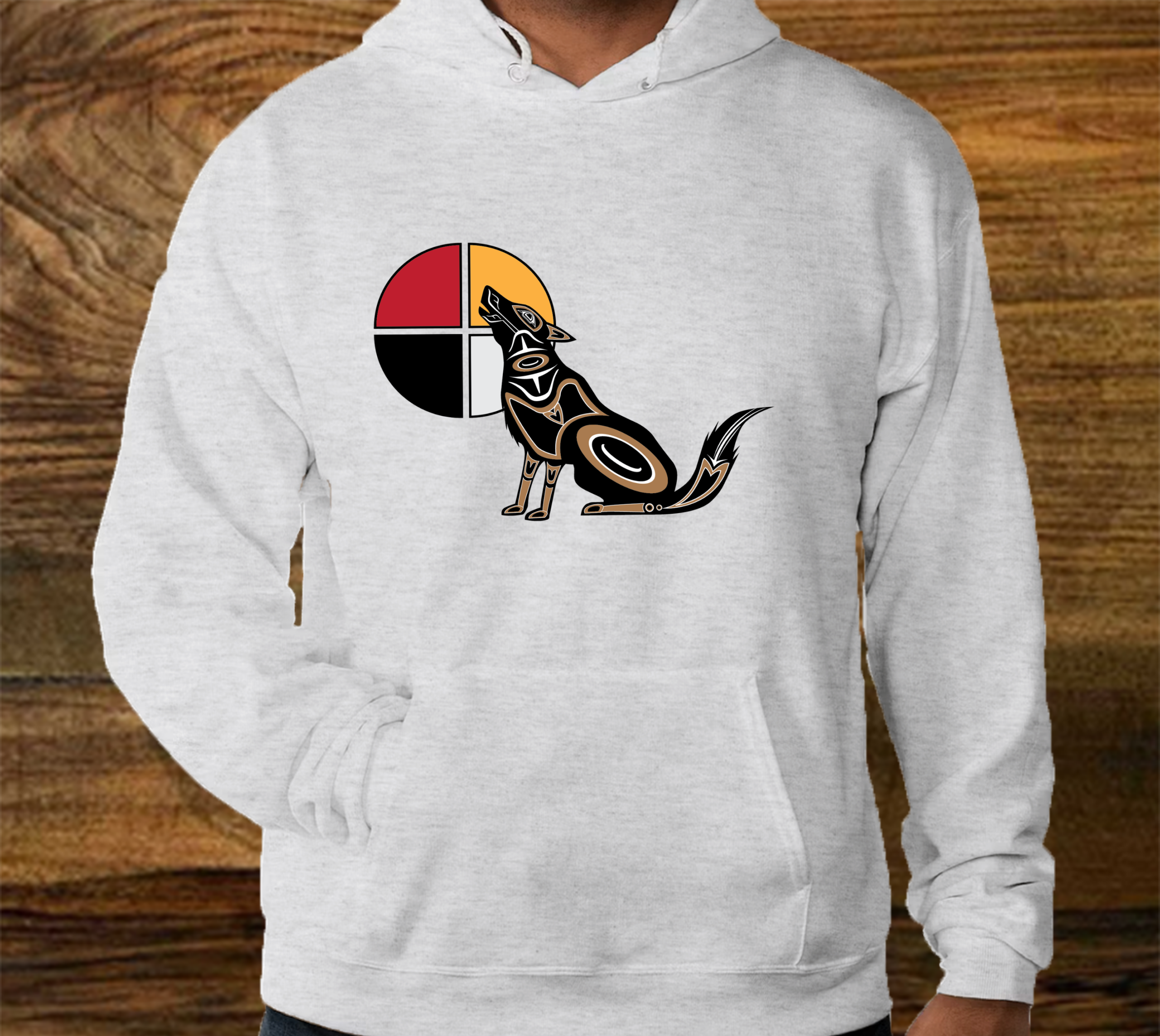 Medicine Wheel Hooded Sweatshirts