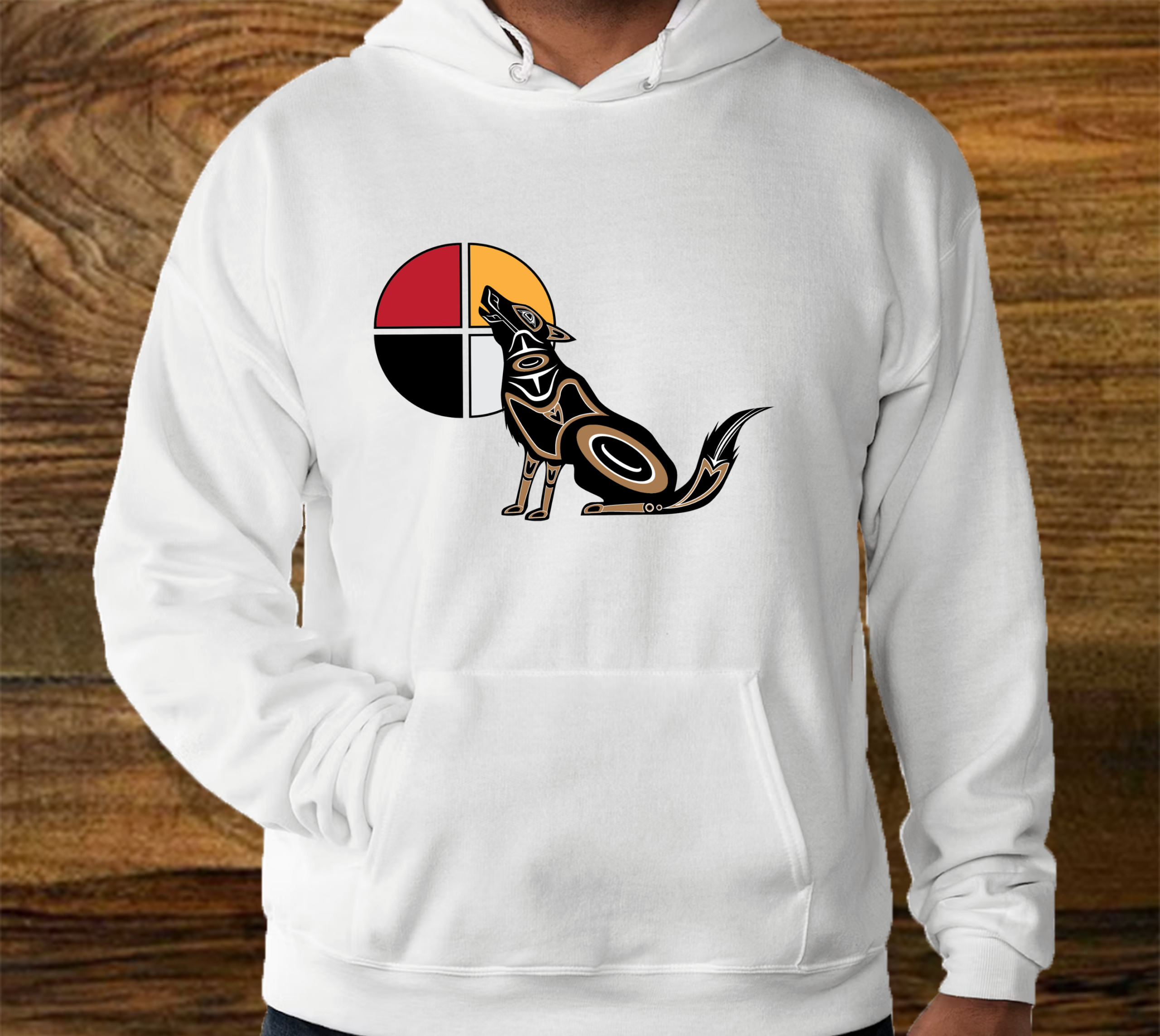 Medicine Wheel Hooded Sweatshirts